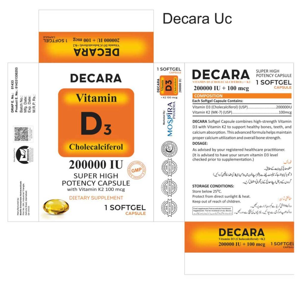 Decara Softgel decara